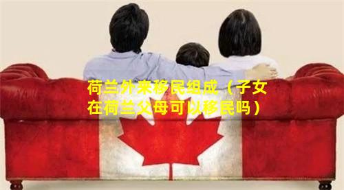 荷兰外来移民组成（子女在荷兰父母可以移民吗）